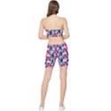 Tropical Flowers Turtles CBDOilPrincess 9a8efa63-1b6b-4226-a85c-858859e581d8 Stretch Shorts and Tube Top Set View2