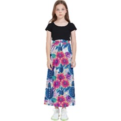 Tropical Flowers Turtles Cbdoilprincess 9a8efa63-1b6b-4226-a85c-858859e581d8 Kids  Skirt