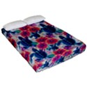 Tropical Flowers Turtles CBDOilPrincess 9a8efa63-1b6b-4226-a85c-858859e581d8 Fitted Sheet (California King Size) View2