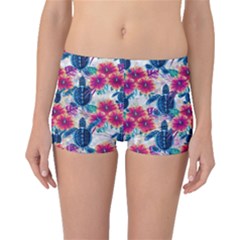 Tropical Flowers Turtles Cbdoilprincess 9a8efa63-1b6b-4226-a85c-858859e581d8 Boyleg Bikini Bottoms