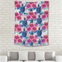 Tropical Flowers Turtles CBDOilPrincess 9a8efa63-1b6b-4226-a85c-858859e581d8 Medium Tapestry View2