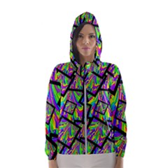 Vibrant Colors Cbdoilprincess 47064993-d0bc-4cda-b403-dc84c3d564a3 Women s Hooded Windbreaker by CBDOilPrincess1