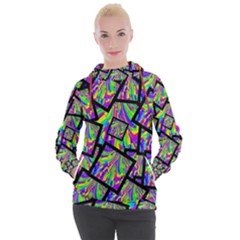 Vibrant Colors Cbdoilprincess 47064993-d0bc-4cda-b403-dc84c3d564a3 Women s Hooded Pullover by CBDOilPrincess1