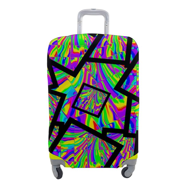 Vibrant Colors CBDOilPrincess 47064993-d0bc-4cda-b403-dc84c3d564a3 Luggage Cover (Small)