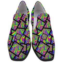 Vibrant Colors Cbdoilprincess 47064993-d0bc-4cda-b403-dc84c3d564a3 Women Slip On Heel Loafers by CBDOilPrincess1