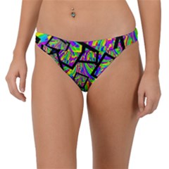 Vibrant Colors Cbdoilprincess 47064993-d0bc-4cda-b403-dc84c3d564a3 Band Bikini Bottom by CBDOilPrincess1