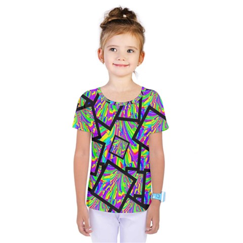 Vibrant Colors Cbdoilprincess 47064993-d0bc-4cda-b403-dc84c3d564a3 Kids  One Piece Tee by CBDOilPrincess1