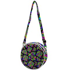 Vibrant Colors Cbdoilprincess 47064993-d0bc-4cda-b403-dc84c3d564a3 Crossbody Circle Bag by CBDOilPrincess1