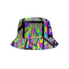 Vibrant Colors Cbdoilprincess 47064993-d0bc-4cda-b403-dc84c3d564a3 Inside Out Bucket Hat (kids) by CBDOilPrincess1