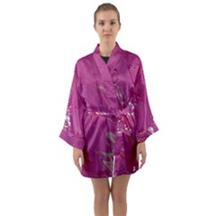 My Pour Cup Painting 1 Cbdoilprincess B85ce3ba-6b55-4b89-b882-d6eeb79129ac Long Sleeve Satin Kimono by CBDOilPrincess1