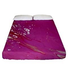 My Pour Cup Painting 1 Cbdoilprincess B85ce3ba-6b55-4b89-b882-d6eeb79129ac Fitted Sheet (queen Size) by CBDOilPrincess1