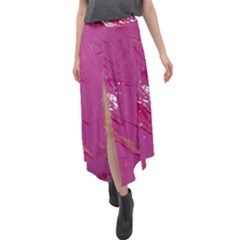 My Pour Cup Painting 1 Cbdoilprincess B85ce3ba-6b55-4b89-b882-d6eeb79129ac Velour Split Maxi Skirt by CBDOilPrincess1