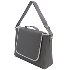 Battleship Grey Box Up Messenger Bag by FabChoice