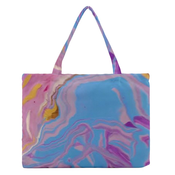 My Pour Cup Painting 7.0 CBDOilPrincess  C149feb1-a8f0-4fc5-9cab-9aea5d60a71c Zipper Medium Tote Bag