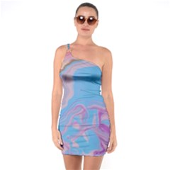 My Pour Cup Painting 7 0 Cbdoilprincess  C149feb1-a8f0-4fc5-9cab-9aea5d60a71c One Soulder Bodycon Dress by CBDOilPrincess1