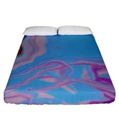 My Pour Cup Painting 7 0 Cbdoilprincess  C149feb1-a8f0-4fc5-9cab-9aea5d60a71c Fitted Sheet (king Size) by CBDOilPrincess1