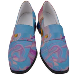 My Pour Cup Painting 7 0 Cbdoilprincess  C149feb1-a8f0-4fc5-9cab-9aea5d60a71c Women s Chunky Heel Loafers