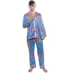 My Pour Cup Painting 7 0 Cbdoilprincess  C149feb1-a8f0-4fc5-9cab-9aea5d60a71c Men s Long Sleeve Satin Pajamas Set by CBDOilPrincess1