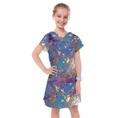 My Pour Cup Painting 7 1 Cbdoilprincess   Df5b0c77-5a26-49cd-826f-75cf5d9c0a00 Kids  Drop Waist Dress by CBDOilPrincess1