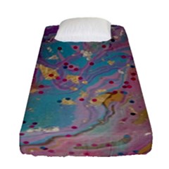 My Pour Cup Painting 7 2 Cbdoilprincess    3e784cd8-e6d8-4a8a-b63e-e3fb6a978394 Fitted Sheet (single Size) by CBDOilPrincess1