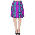 Snake Print CBDOilPrincess 4be14ba2-4032-43e6-a099-7f7e7f0d7362 Velvet High Waist Skirt View1