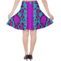 Snake Print CBDOilPrincess 4be14ba2-4032-43e6-a099-7f7e7f0d7362 Velvet High Waist Skirt View2