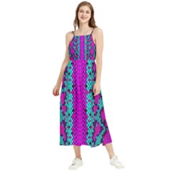 Snake Print Cbdoilprincess 4be14ba2-4032-43e6-a099-7f7e7f0d7362 Boho Sleeveless Summer Dress