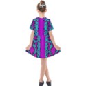 Snake Print CBDOilPrincess 4be14ba2-4032-43e6-a099-7f7e7f0d7362 Kids  Short Sleeve Shirt Dress View2