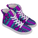 Snake Print CBDOilPrincess 4be14ba2-4032-43e6-a099-7f7e7f0d7362 Men s Hi-Top Skate Sneakers View3