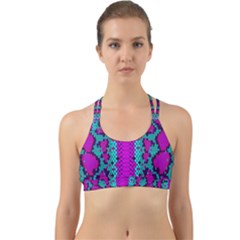 Snake Print Cbdoilprincess 4be14ba2-4032-43e6-a099-7f7e7f0d7362 Back Web Sports Bra by CBDOilPrincess1