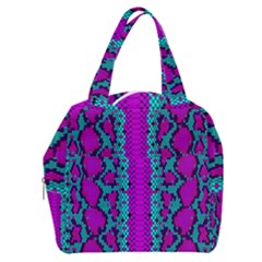 Snake Print Cbdoilprincess 4be14ba2-4032-43e6-a099-7f7e7f0d7362 Boxy Hand Bag by CBDOilPrincess1