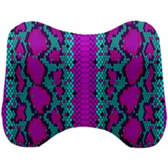 Snake Print Cbdoilprincess 4be14ba2-4032-43e6-a099-7f7e7f0d7362 Head Support Cushion by CBDOilPrincess1