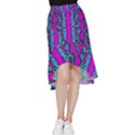 Snake Print CBDOilPrincess 4be14ba2-4032-43e6-a099-7f7e7f0d7362 Frill Hi Low Chiffon Skirt View1