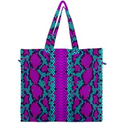 Snake Print Cbdoilprincess 4be14ba2-4032-43e6-a099-7f7e7f0d7362 Canvas Travel Bag by CBDOilPrincess1