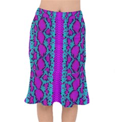 Snake Print Cbdoilprincess 4be14ba2-4032-43e6-a099-7f7e7f0d7362 Short Mermaid Skirt by CBDOilPrincess1