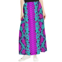 Snake Print Cbdoilprincess 4be14ba2-4032-43e6-a099-7f7e7f0d7362 Maxi Chiffon Skirt by CBDOilPrincess1