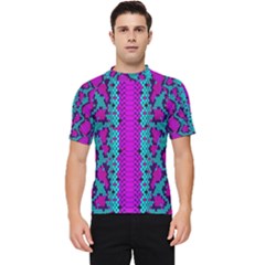 Snake Print Cbdoilprincess 4be14ba2-4032-43e6-a099-7f7e7f0d7362 Men s Short Sleeve Rash Guard