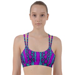 Snake Print Cbdoilprincess 4be14ba2-4032-43e6-a099-7f7e7f0d7362 Line Them Up Sports Bra by CBDOilPrincess1