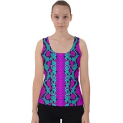 Snake Print Cbdoilprincess 4be14ba2-4032-43e6-a099-7f7e7f0d7362 Velvet Tank Top