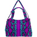 Snake Print CBDOilPrincess 4be14ba2-4032-43e6-a099-7f7e7f0d7362 Double Compartment Shoulder Bag View1