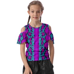 Snake Print Cbdoilprincess 4be14ba2-4032-43e6-a099-7f7e7f0d7362 Kids  Butterfly Cutout Tee