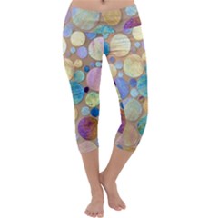 Tiles Cbdoilprincess Eb49aa06-f1b9-412e-836d-30c28dd8f7d9 Capri Yoga Leggings