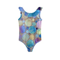 Tiles Cbdoilprincess Eb49aa06-f1b9-412e-836d-30c28dd8f7d9 Kids  Frill Swimsuit