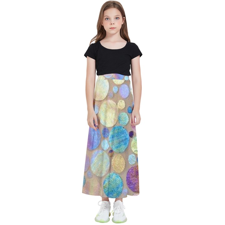 Tiles CBDOilPrincess Eb49aa06-f1b9-412e-836d-30c28dd8f7d9 Kids  Skirt