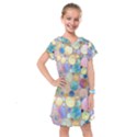 Tiles CBDOilPrincess Eb49aa06-f1b9-412e-836d-30c28dd8f7d9 Kids  Drop Waist Dress View1