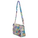 Tiles CBDOilPrincess Eb49aa06-f1b9-412e-836d-30c28dd8f7d9 Shoulder Bag with Back Zipper View2