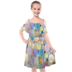 Tiles Cbdoilprincess Eb49aa06-f1b9-412e-836d-30c28dd8f7d9 Kids  Cut Out Shoulders Chiffon Dress