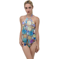 Tiles Cbdoilprincess Eb49aa06-f1b9-412e-836d-30c28dd8f7d9 Go With The Flow One Piece Swimsuit by CBDOilPrincess1