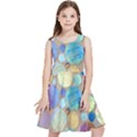 Tiles CBDOilPrincess Eb49aa06-f1b9-412e-836d-30c28dd8f7d9 Kids  Skater Dress View1