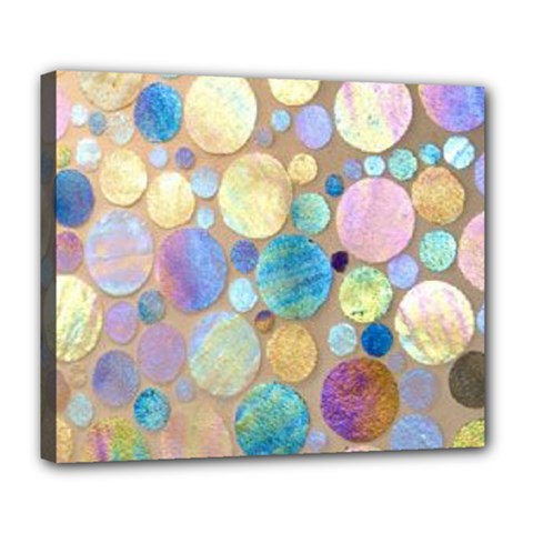 Tiles Cbdoilprincess Eb49aa06-f1b9-412e-836d-30c28dd8f7d9 Deluxe Canvas 24  X 20  (stretched)